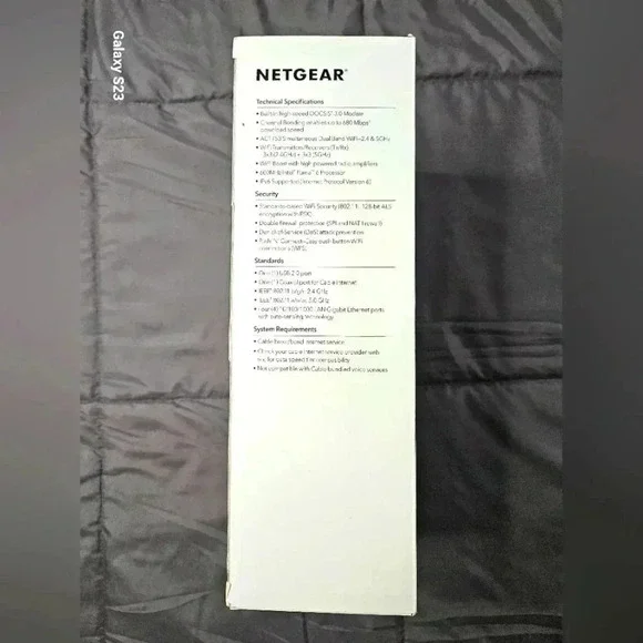 NETGEAR Model C6300 cable modem router - Picture 4 of 5